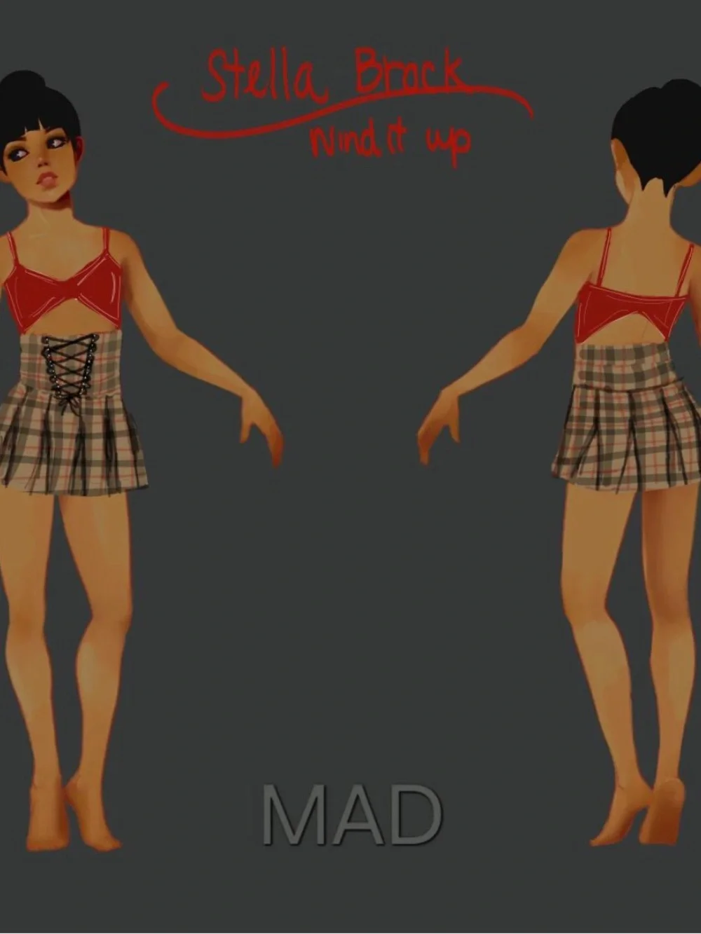 N/A stylish red